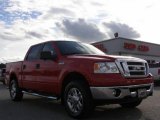 2007 Bright Red Ford F150 XLT SuperCrew 4x4 #19215427