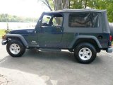 2004 Patriot Blue Pearl Jeep Wrangler Sport 4x4 #19215131