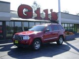 2005 Inferno Red Crystal Pearl Jeep Grand Cherokee Limited 4x4 #19213327