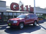 2005 Inferno Red Crystal Pearl Jeep Grand Cherokee Limited 4x4 #19213327