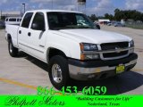 2003 Summit White Chevrolet Silverado 1500 LS Crew Cab 4x4 #19275671