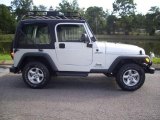 2004 Stone White Jeep Wrangler Sport 4x4 #19277479