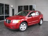 2009 Inferno Red Crystal Pearl Dodge Caliber SXT #19266321