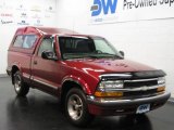 Medium Red Metallic Chevrolet S10 in 1998