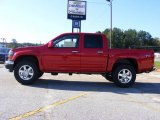 2010 Victory Red Chevrolet Colorado LT Crew Cab #19365309