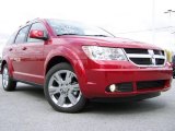 2010 Inferno Red Crystal Pearl Coat Dodge Journey SXT #19354429