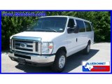 2009 Oxford White Ford E Series Van E350 Super Duty XLT Extended Passenger #19370318