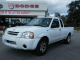 2002 Cloud White Nissan Frontier XE King Cab #19360340
