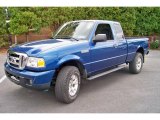 2007 Vista Blue Metallic Ford Ranger XLT SuperCab 4x4 #19357528