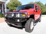 2005 Hummer H2 Victory Red