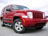 2010 Inferno Red Crystal Pearl Jeep Liberty Sport 4x4 #19354428
