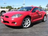 2007 Pure Red Mitsubishi Eclipse GT Coupe #19369641