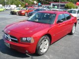 2007 Inferno Red Crystal Pearl Dodge Charger SXT #19371177