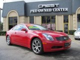 2004 Laser Red Infiniti G 35 Coupe #19368305