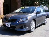 2009 Magnetic Gray Metallic Toyota Corolla S #19368112