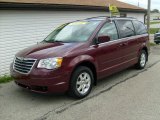 2008 Deep Crimson Crystal Pearlcoat Chrysler Town & Country Touring #19363825