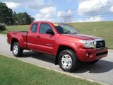 2006 Impulse Red Pearl Toyota Tacoma V6 PreRunner Access Cab #19495275