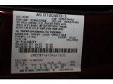 2003 Grand Marquis Color Code for Chestnut Metallic - Color Code: B4