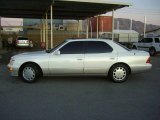 1995 Lexus LS Diamond White Pearl Metallic
