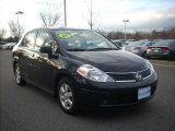 2008 Super Black Nissan Versa 1.8 SL Sedan #1927673