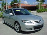 2007 Sunlight Silver Metallic Mazda MAZDA3 s Grand Touring Sedan #19528091