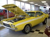 1972 Top Banana Yellow Dodge Challenger Coupe #19532898