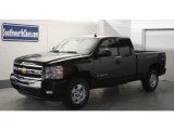 2009 Black Granite Metallic Chevrolet Silverado 1500 LT Extended Cab 4x4 #19497502