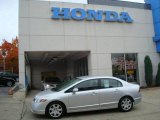 2007 Alabaster Silver Metallic Honda Civic LX Sedan #19527305