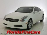 2005 Ivory Pearl Infiniti G 35 Coupe #19487127
