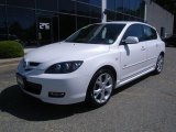 2007 Rally White Mazda MAZDA3 s Touring Hatchback #19623133