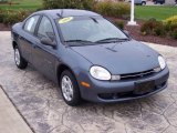 2001 Steel Blue Pearl Dodge Neon SE #19653227