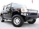 2005 Black Hummer H2 SUV #19635627