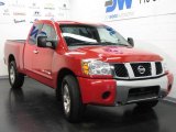 2006 Red Alert Nissan Titan SE King Cab 4x4 #19649442