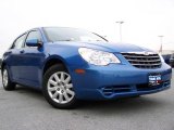 2007 Marathon Blue Pearl Chrysler Sebring Sedan #19635646