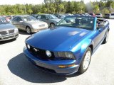 2008 Vista Blue Metallic Ford Mustang GT Premium Convertible #19703085