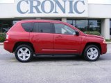 2010 Inferno Red Crystal Pearl Jeep Compass Sport #19701495