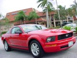 2008 Torch Red Ford Mustang V6 Deluxe Coupe #1964887