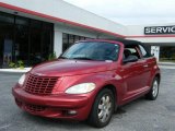 2005 Inferno Red Crystal Pearl Chrysler PT Cruiser Touring Convertible #19755976