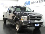 2002 Black Ford F250 Super Duty Lariat Crew Cab 4x4 #19764116