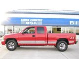 2003 Fire Red GMC Sierra 1500 SLE Extended Cab 4x4 #19765128