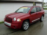 2008 Inferno Red Crystal Pearl Jeep Compass Limited 4x4 #19759217