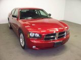 2006 Inferno Red Crystal Pearl Dodge Charger SXT #19699977