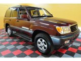 2001 Mahogany Pearl Toyota Land Cruiser  #19831411