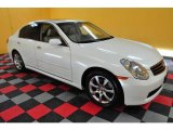 2006 Ivory White Pearl Infiniti G 35 Sedan #19831421