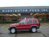 2007 Inferno Red Crystal Pearl Jeep Liberty Sport 4x4 #19829566