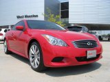 2008 Vibrant Red Infiniti G 37 S Sport Coupe #19828515