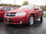 2010 Inferno Red Crystal Pearl Dodge Avenger R/T #19891291