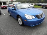 2008 Marathon Blue Pearl Chrysler Sebring Touring Convertible #19885453