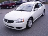 2009 Dover White Pearl Mitsubishi Galant ES #19892752