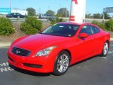 2008 Vibrant Red Infiniti G 37 Journey Coupe #19875034